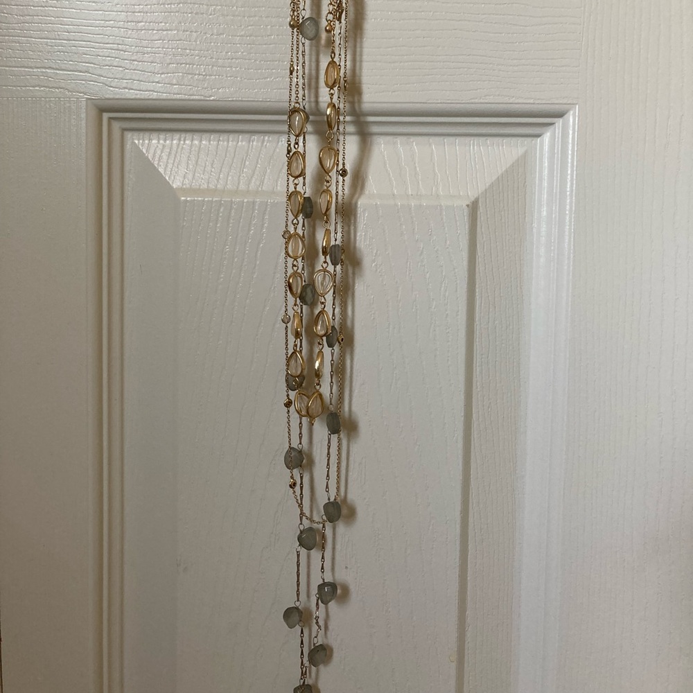 Three Banana Republic necklaces
